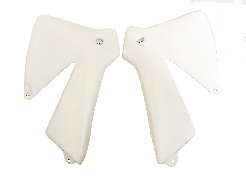Gas Gas MC65 White Left & Right ,Radiator Panel Kit, Genuine NOS