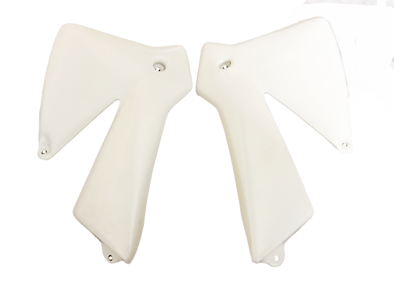 Gas Gas MC65 White Left & Right ,Radiator Panel Kit, Genuine NOS