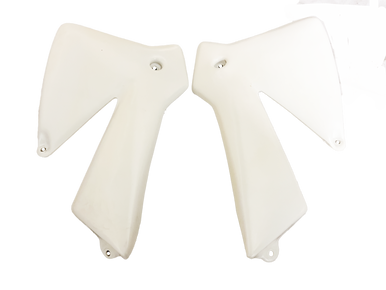 Gas Gas MC65 White Left & Right ,Radiator Panel Kit, Genuine NOS