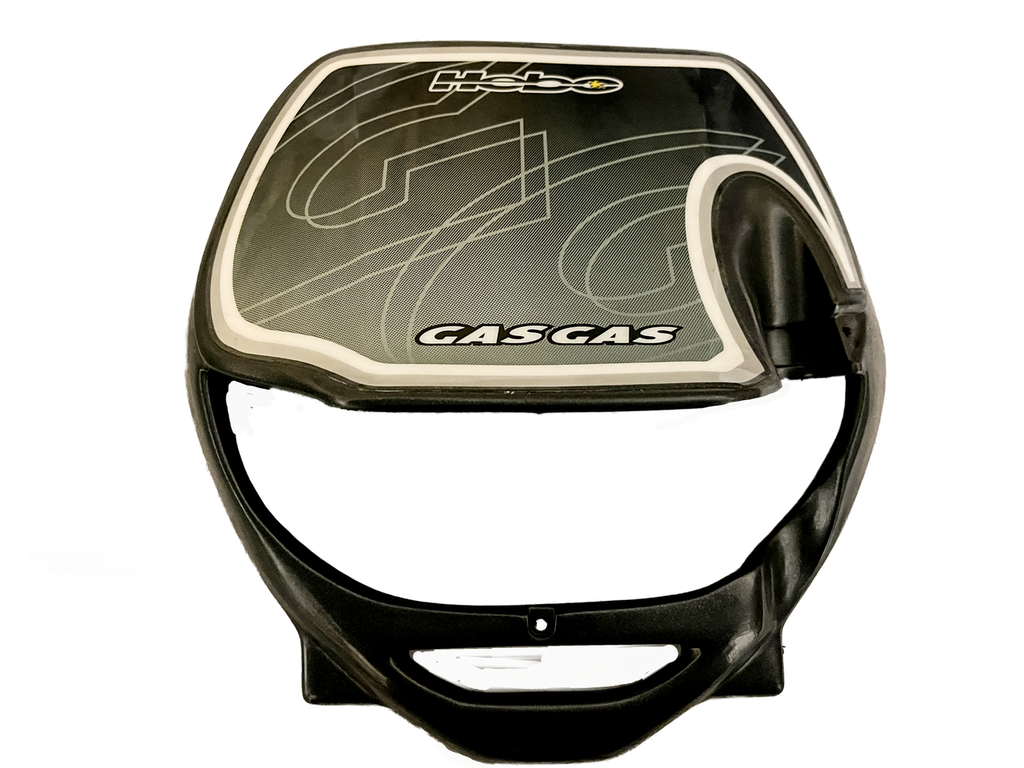 Gas Gas SM Black ,Headlight Cowling ,with Decal 2001-2004 BE250420020SM