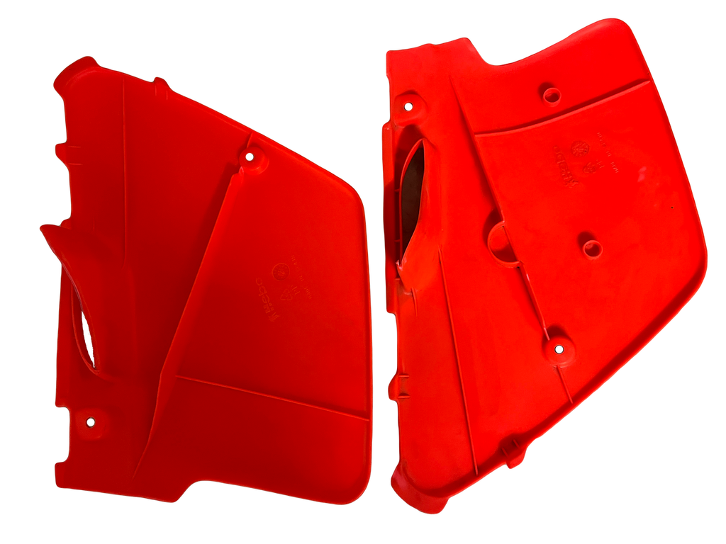 Gas Gas EC250 2000-2001 Red ,Side Panel Set, Genuine Gas Gas Part
