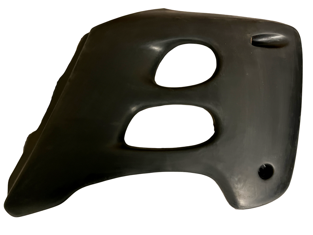 Black Right Radiator Cover