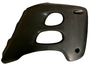 Gas Gas TT250 1998 ,Black Right Radiator Cover, Genuine Gas Gas Part BE25820012