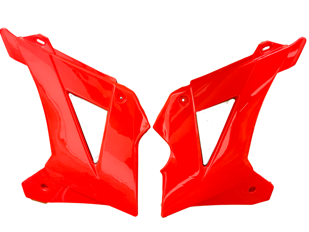 Gas Gas EC250 2007-2009 Red ,Radiator Cover Set, Genuine Gas Gas Part