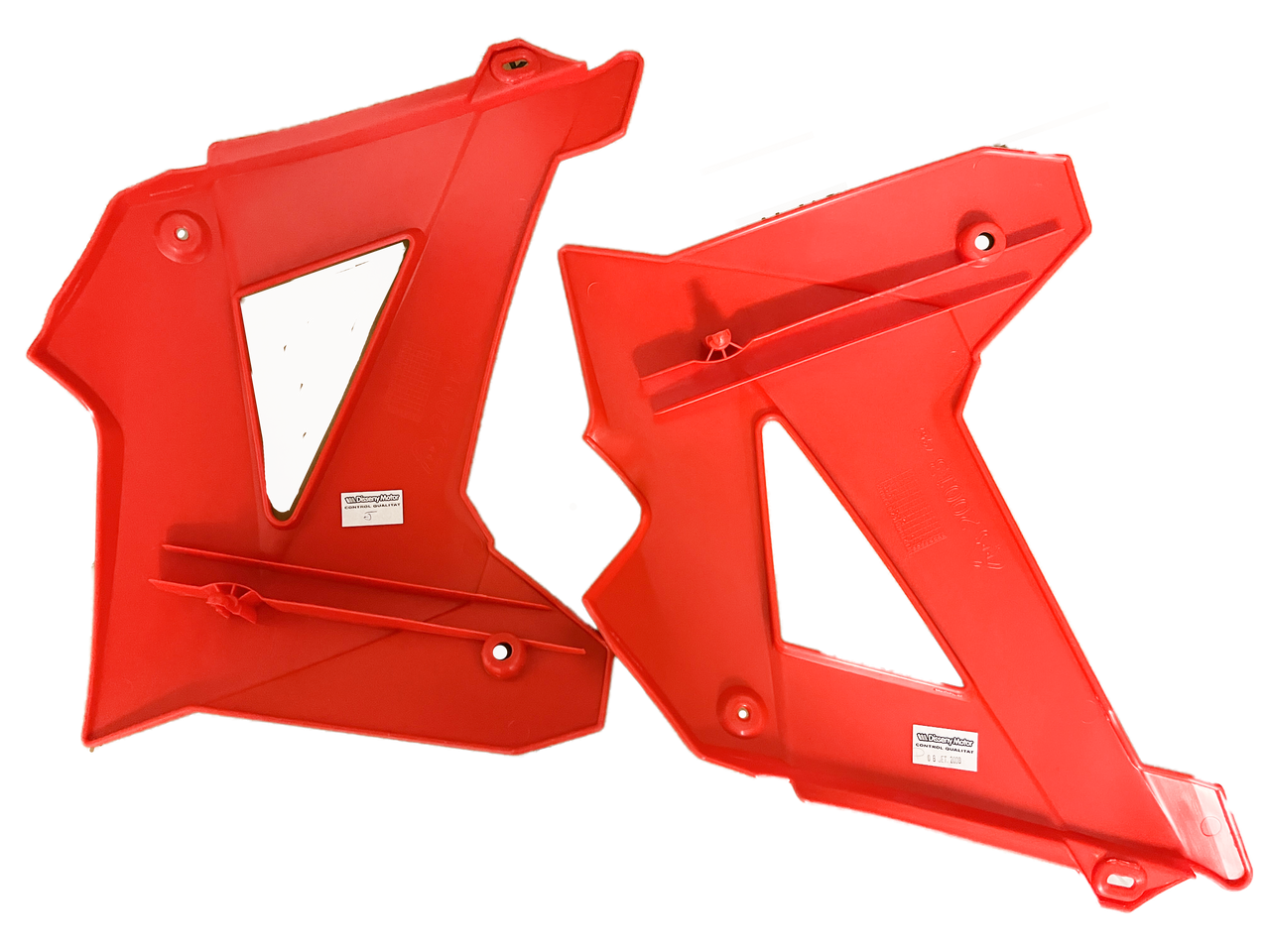 Gas Gas EC250 2007-2009 Red ,Radiator Cover Set, Genuine Gas Gas Part