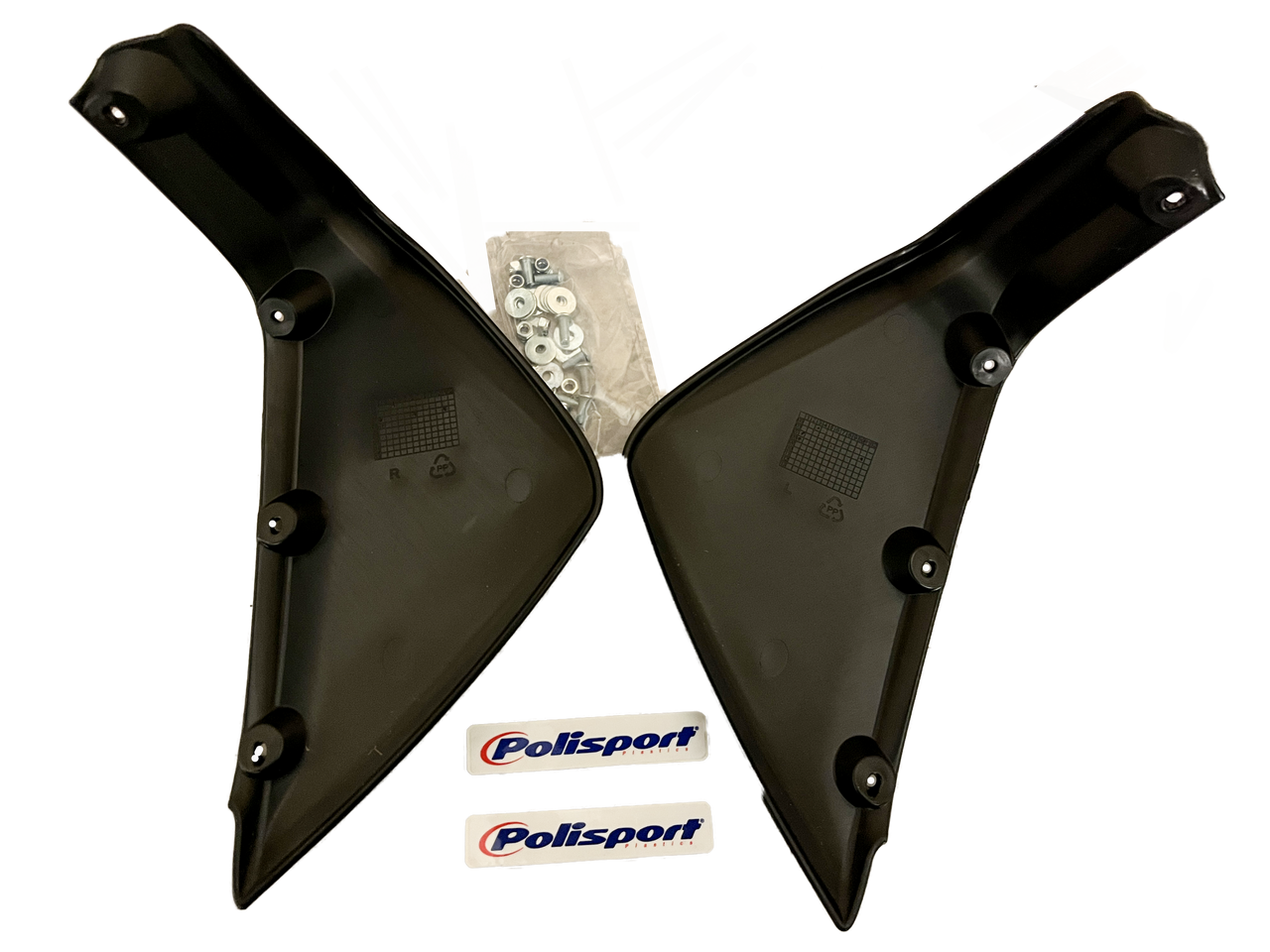 Polisport Black Front Fenders for Yamaha YZF450 (04-05) Race Version, 8565700002