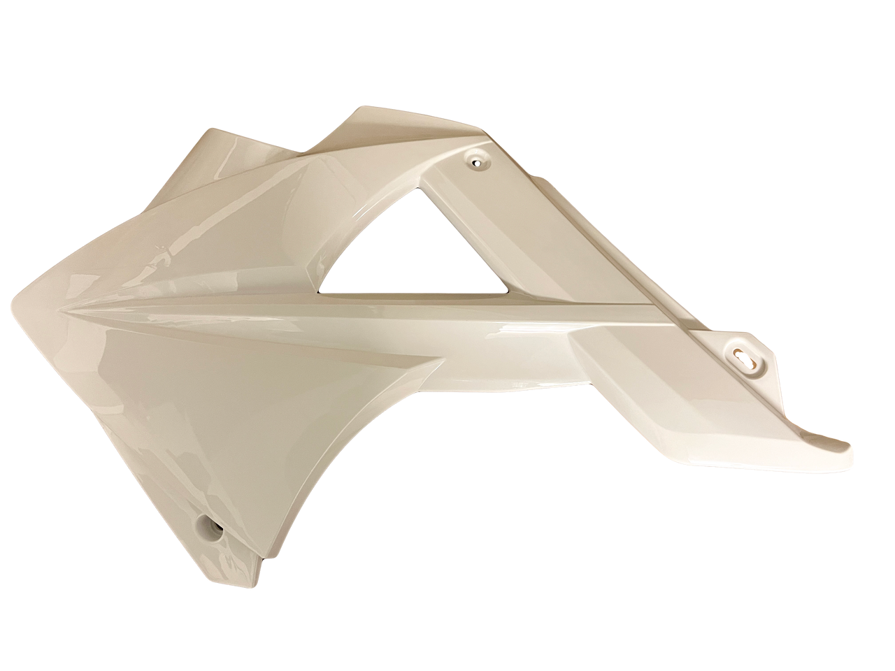 Gas Gas EC Six Days2010-2011 Left Side ,White Rad Cover,  Genuine NOS BE92000BL2510