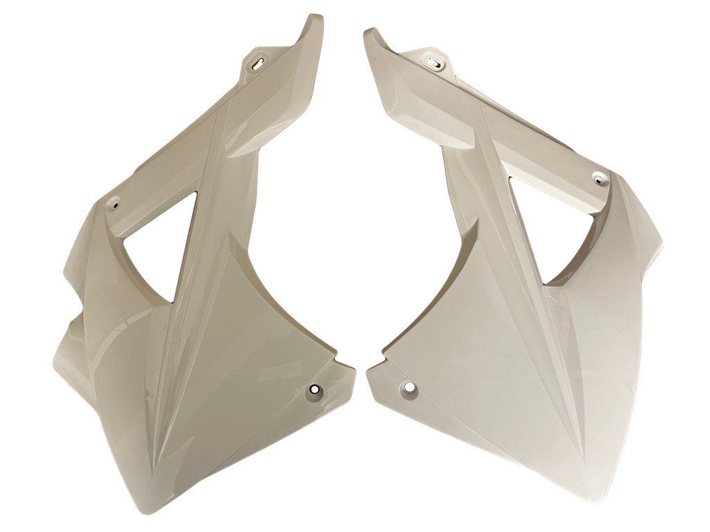 Gas Gas EC300 Six Day 2010-2011 White Radiator ,Side Panel Set, Genuine Gas Gas