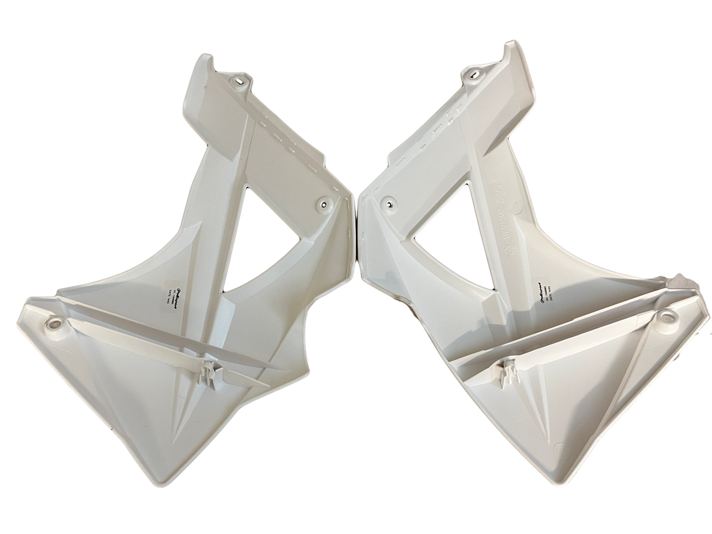 Gas Gas EC300 Six Day 2010-2011 White Radiator ,Side Panel Set, Genuine Gas Gas
