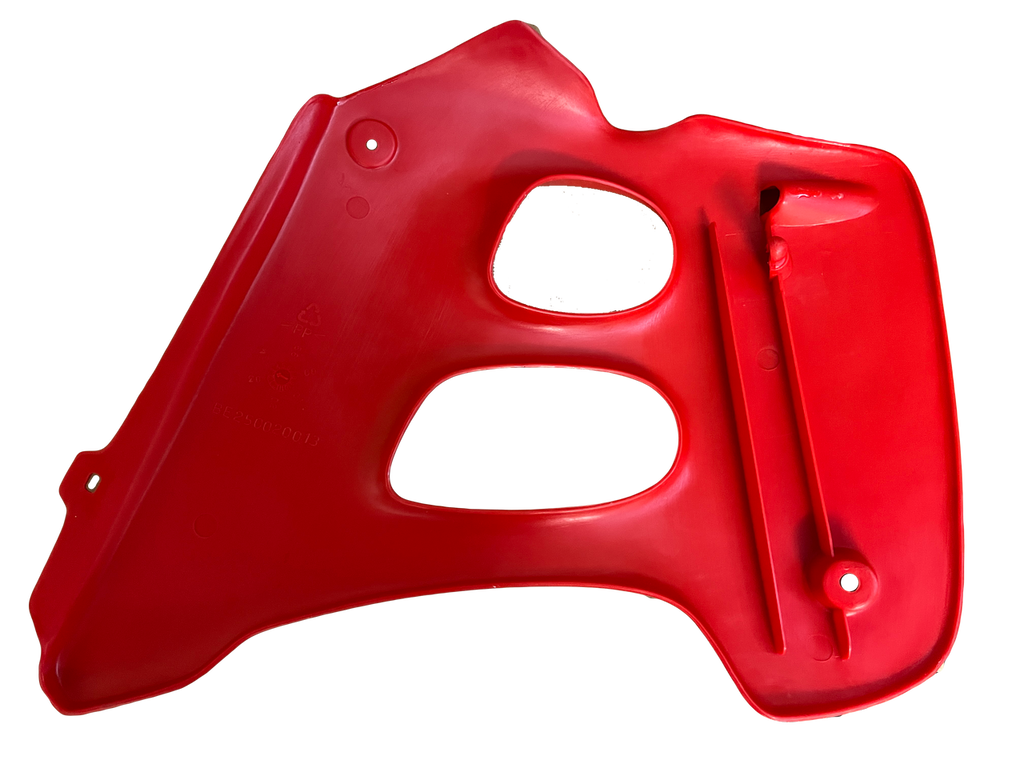 Gas Gas EC250 2000-01 Red ,Radiator Cover, LH Side Genuine with Decal NOS