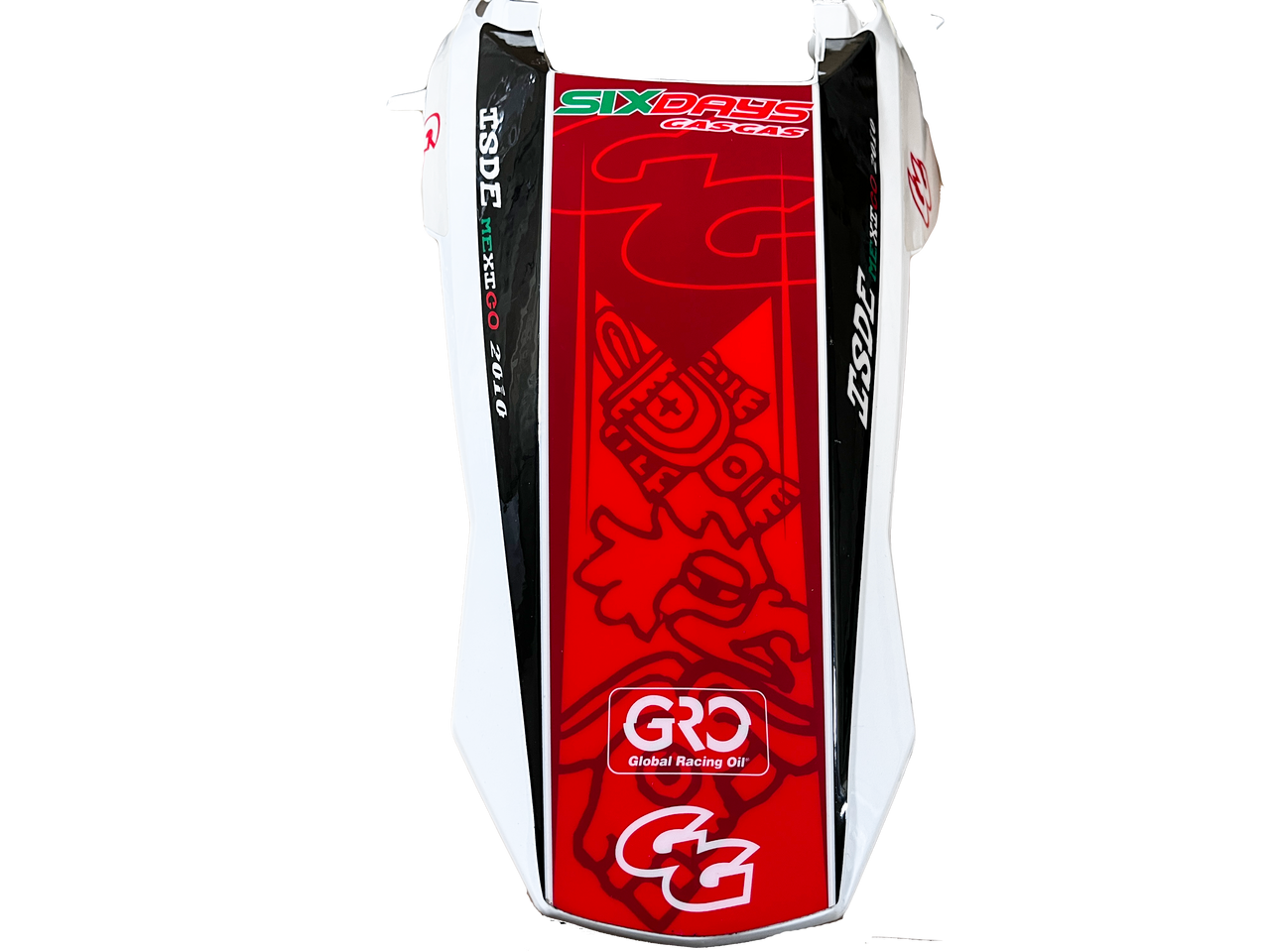 Gas Gas EC Six Days 2010  White ,Rear Mudguard, with Decal BE93500SCT2510