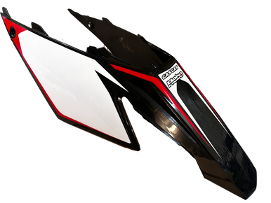 Gas Gas EC SM FSR 2008 Black ,Rear Mudguard, with Decal BE93500SM2508