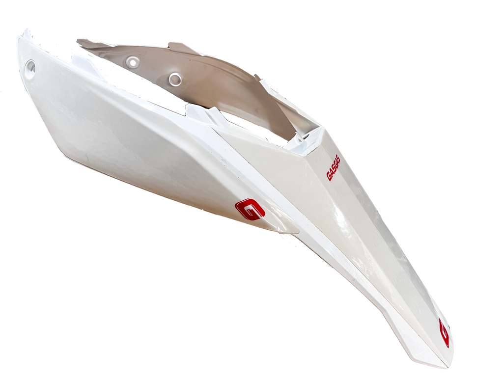 Gas Gas White Rear Mudguard