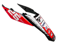 Gas Gas EC450F 2012-2013 Black ,Rear Mudguard, with Decal BFS935004513CT