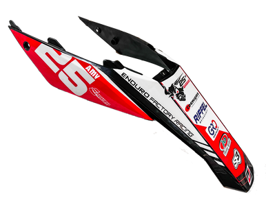 Gas Gas EC450F 2012-2013 Black ,Rear Mudguard, with Decal BFS935004513CT