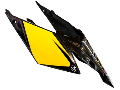 Gas Gas EC/SM450  2009-2010 Black ,Rear Mudguard, with Decal BFS93500SMCT4509