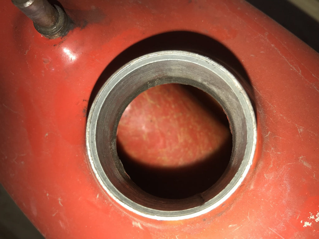 Montesa Rapida 50 Fibre Glass Fuel Tank, Used Part available at Moto-Classic from 75