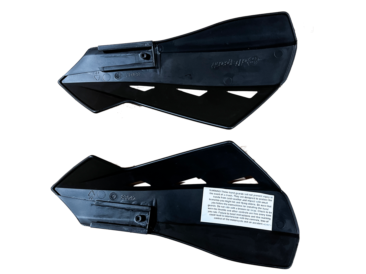 Polisport ,Black Hand Guards, Polisport Part No 83042 NOS