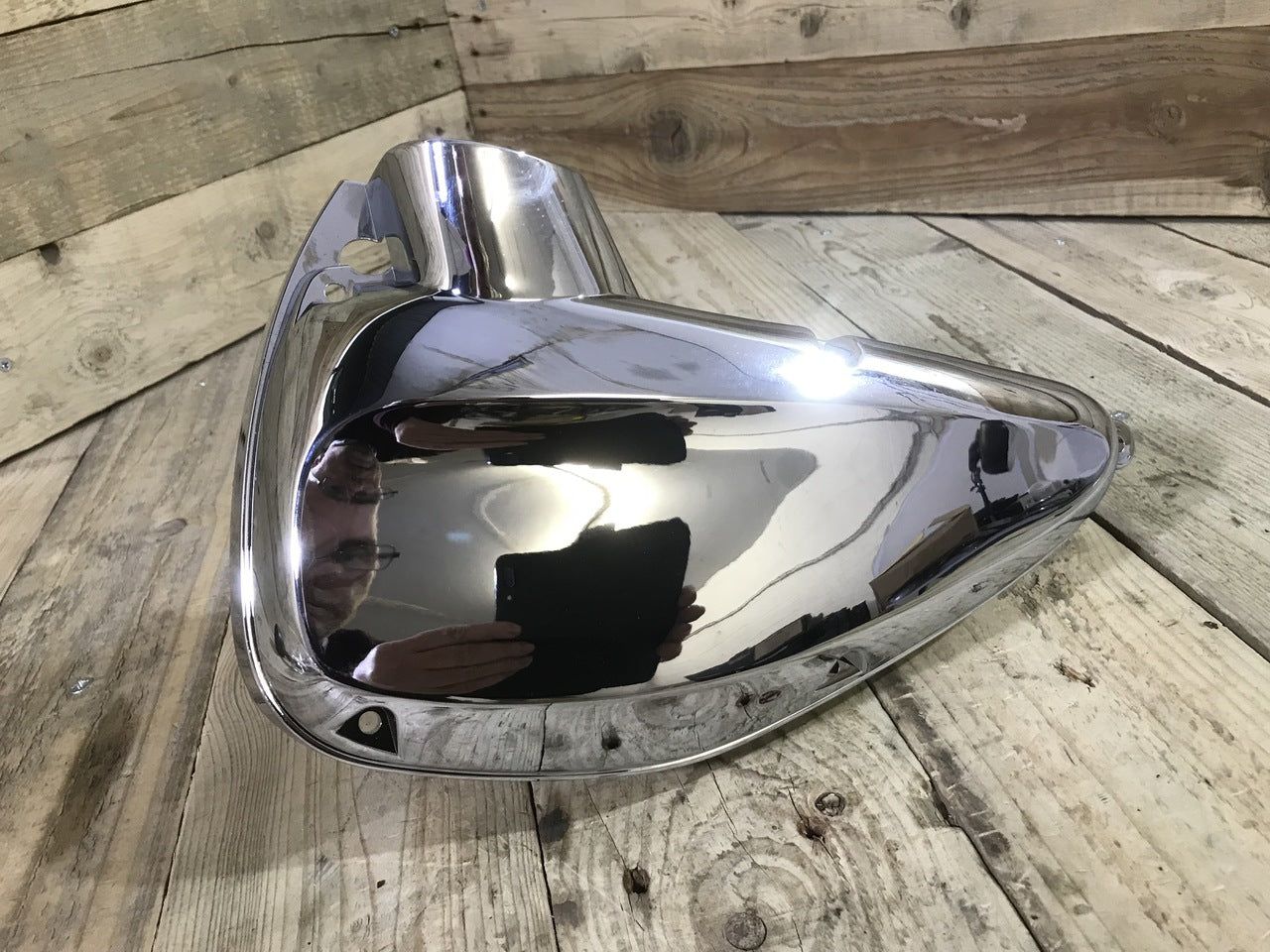 Honda Zoomer ,Plastic Chrome Air Cleaner Cover, New Aftermarket Part