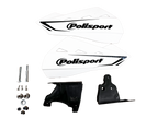Polisport ,White Hand Guard, Set Polisport Part No 83042 NOS