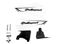 Polisport ,White Hand Guard, Set Polisport Part No 83042 NOS