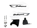 Polisport ,White Hand Guard, Set Polisport Part No 83042 NOS