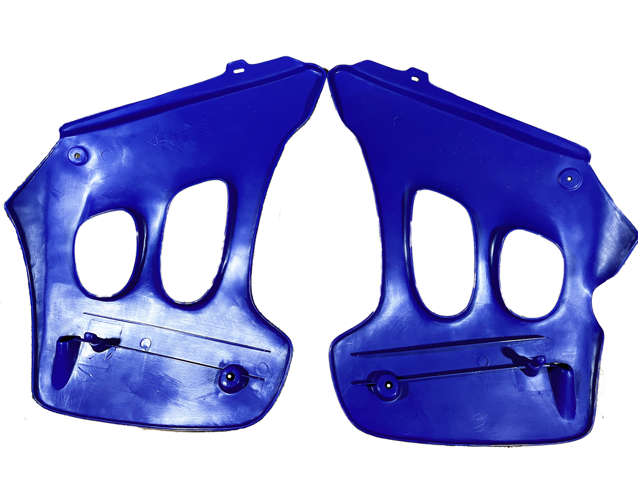 Gas Gas EC & Pampera Blue Right and Left ,Radiator Cover, Genuine NOS