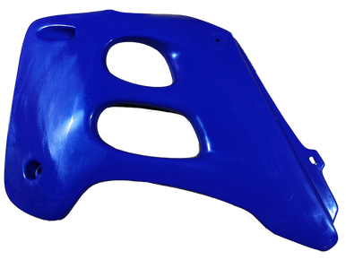Gas Gas EC & Pampera Blue Left ,Radiator Cover, Genuine NOS BE250020013