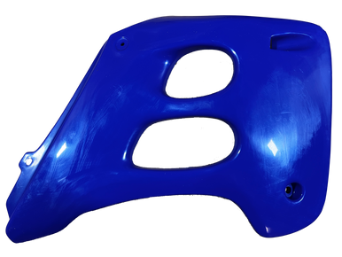 Gas Gas EC & Pampera Blue Right ,Radiator Cover, Genuine NOS BE250020012