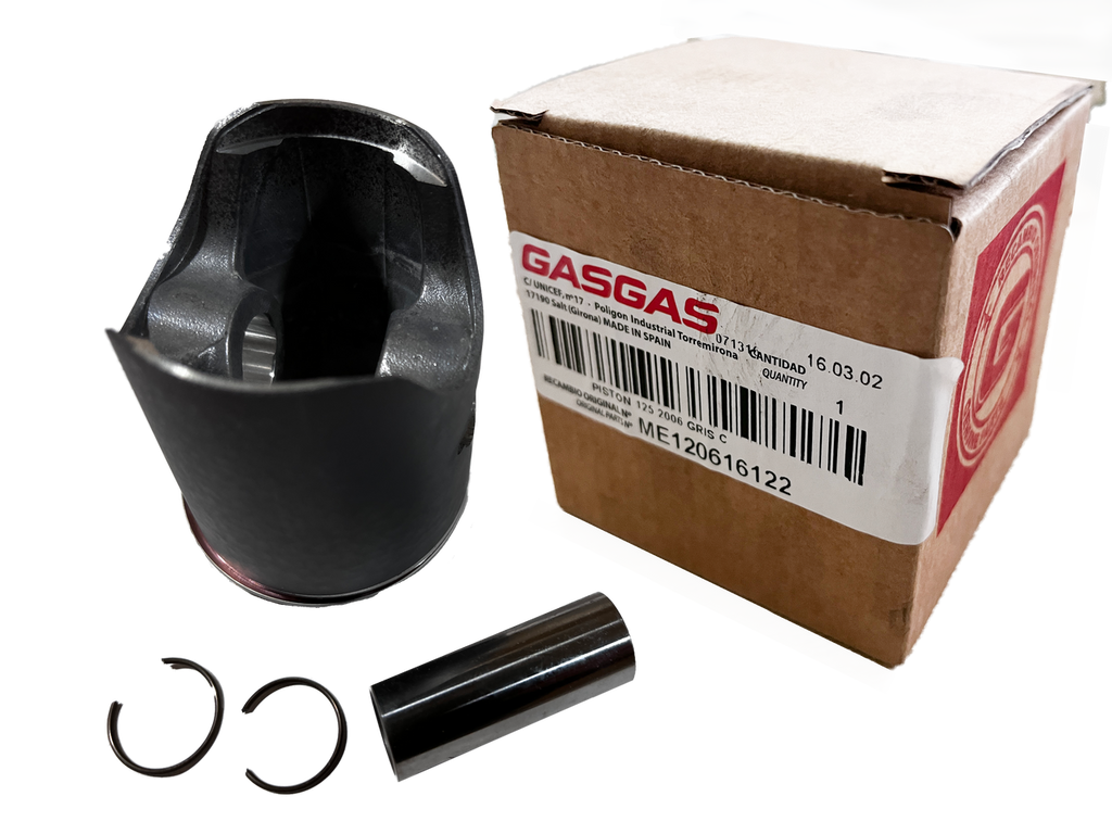 Gas Gas EC125 ,S3 Long Life Piston Kit, 53.97mm Genuine NOS ME120616122