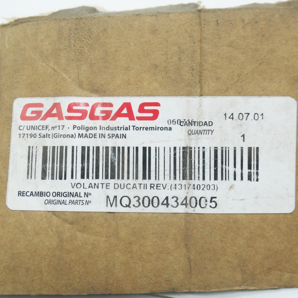 Gas Gas Wild HP 300 Flywheel Reverse Gear Model Only NOS Shop Soiled ATV Part
