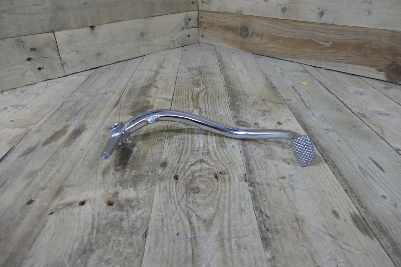 Honda C100 C102,Rear Brake Pedal, NOS Genuine NOS Honda Part Number 46500-001-010