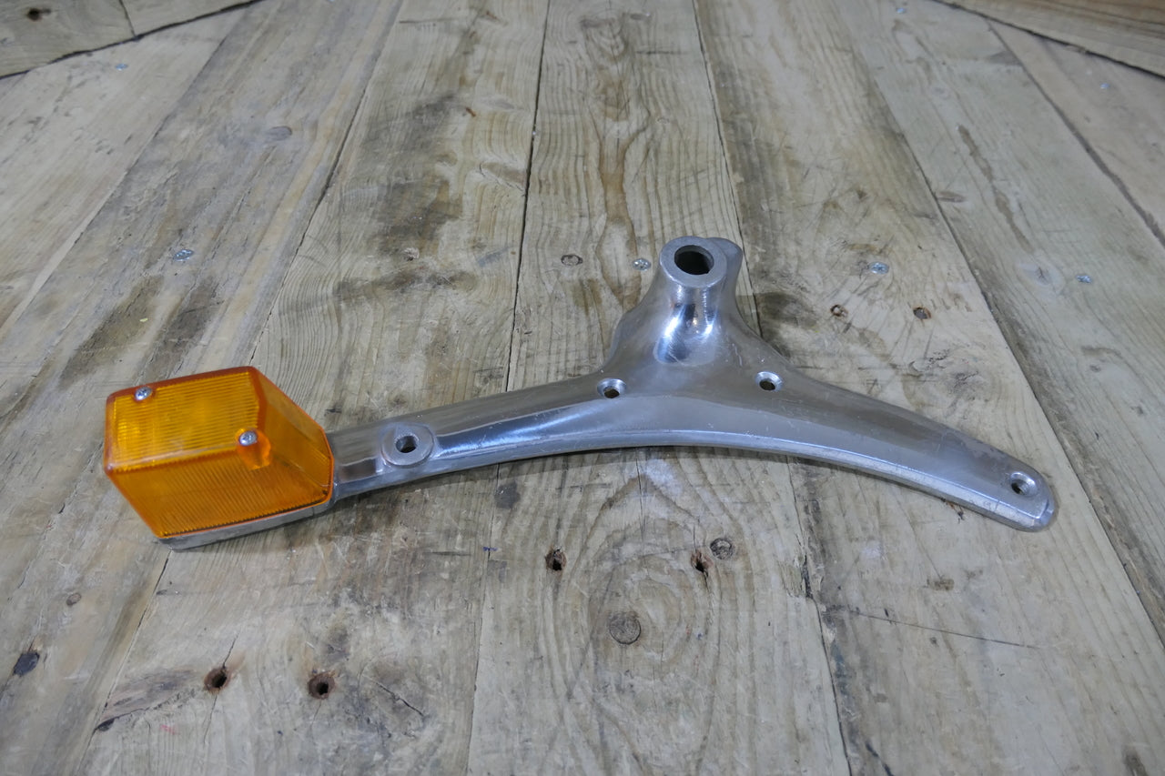 Honda C92 Benly ,Right Side Shock Mount, Used part Honda Part Number 50303-200-000