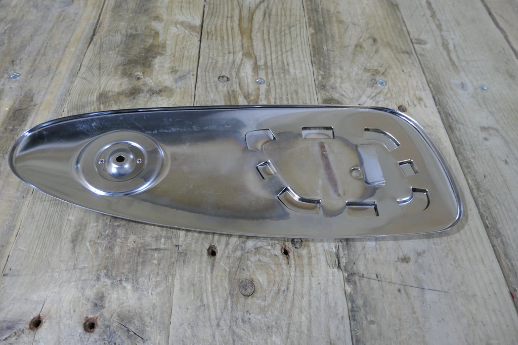 Honda S65 ,Right Side Fuel Tank Cover, NOS Genuine Honda Part Number 17640-035-000