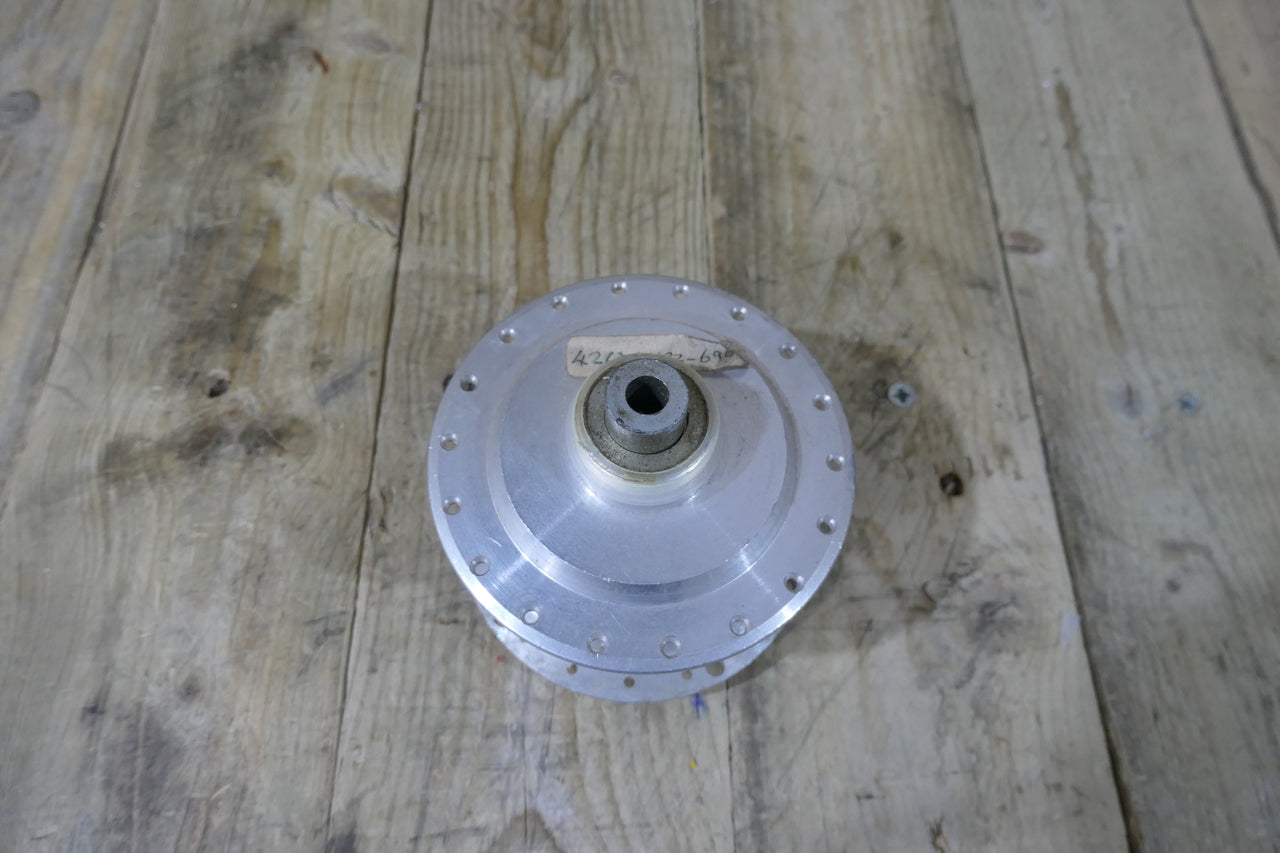 Honda PF50M ,Fop Hub Panel Assy, NOS Genuine Honda Part Number 42620-122-690