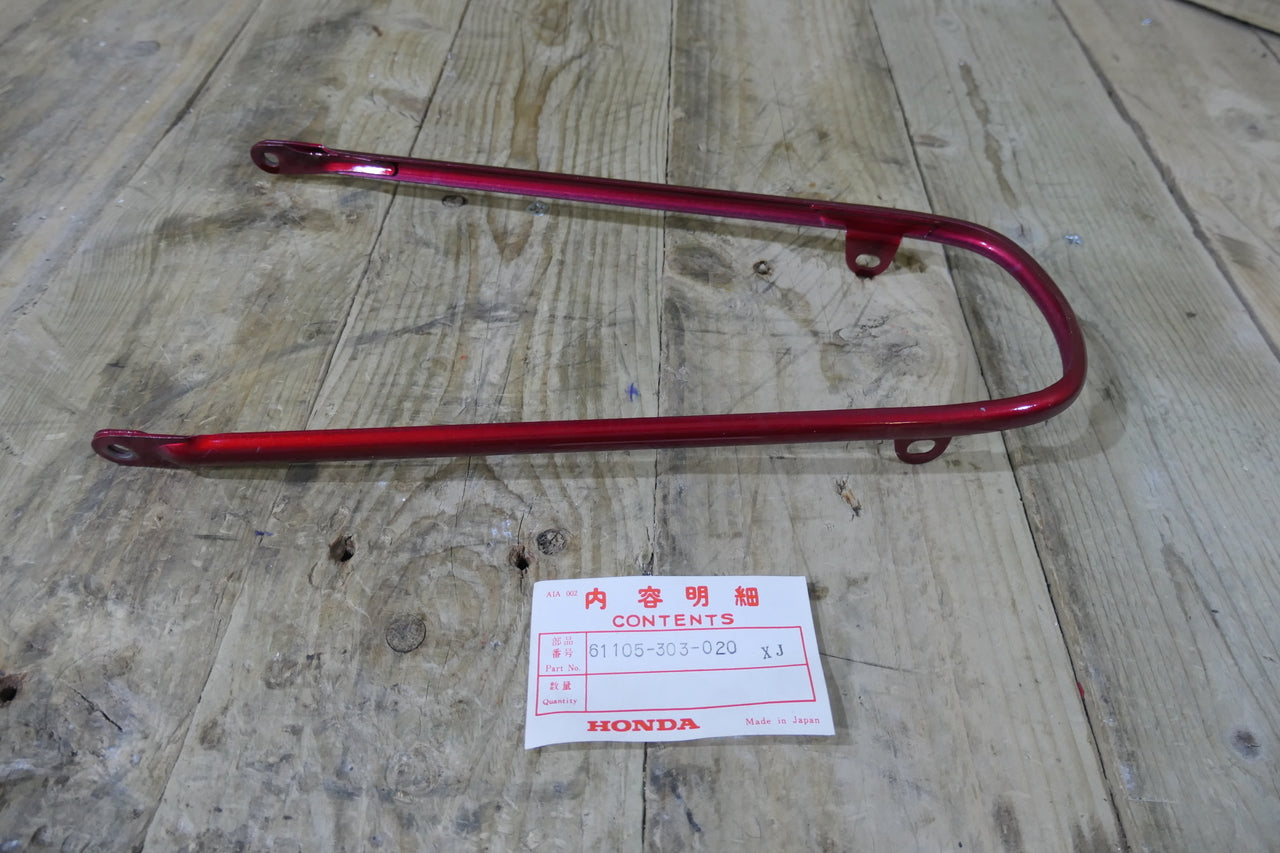 Honda CD125 CD175 ,Mudguard Stay, NOS Genuine Honda Part Number 61105-303-020XJ