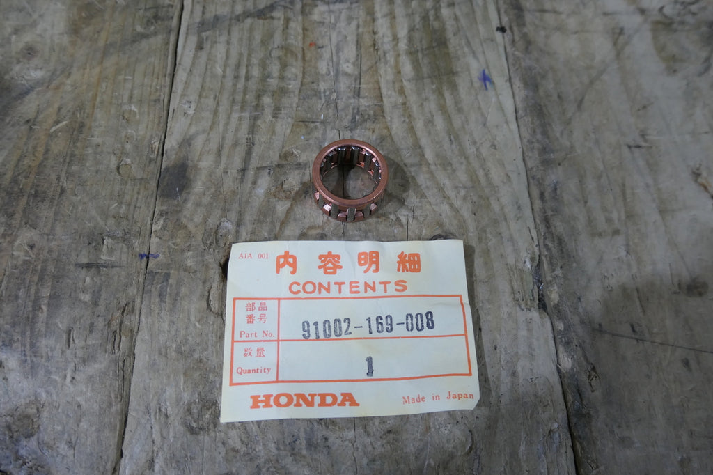 Honda 1980 CR80R ,Top End Needle Bearing, NOS Genuine Part Number 91002-169-008