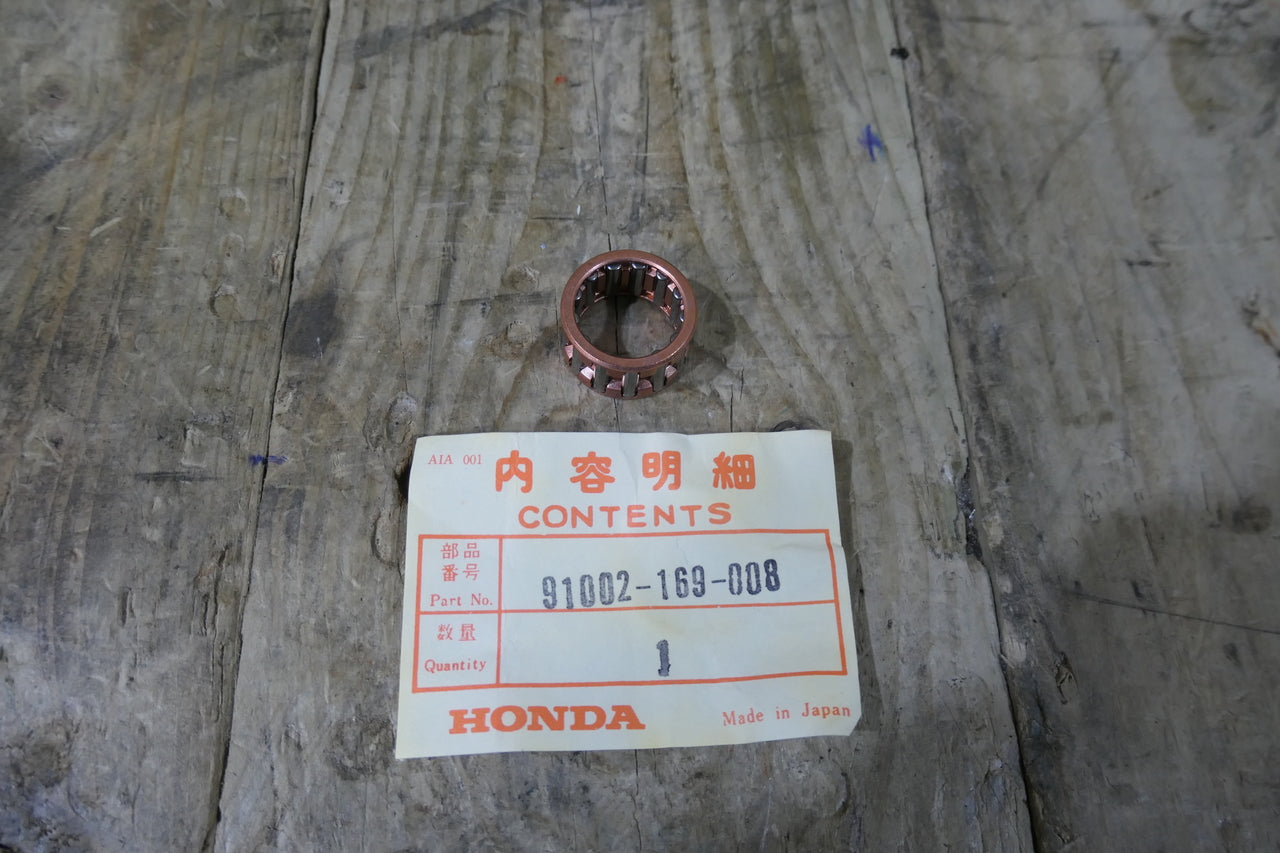 Honda 1980 CR80R ,Top End Needle Bearing, NOS Genuine Part Number 91002-169-008