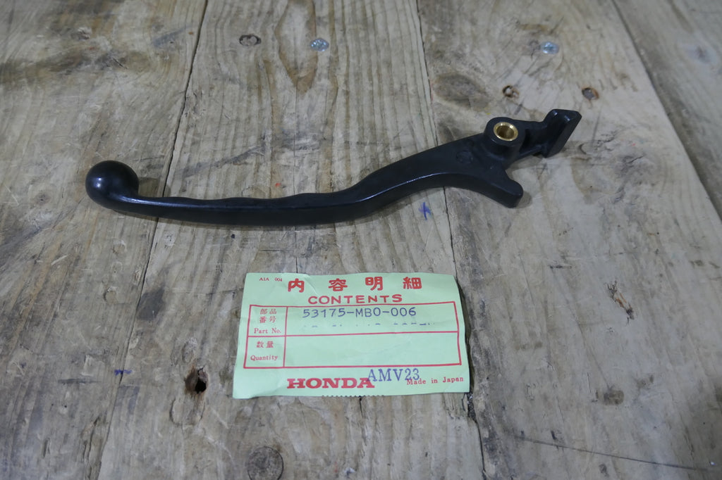 Honda CB1000 CB650 CB550 ,Right Side Lever, NOS Genuine 53175-MB0-006