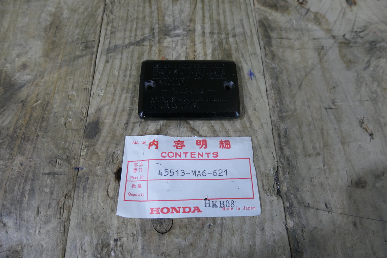 Honda CB125TD ,Brake Reservoir Cap, NOS Genuine 45513-MA6-621