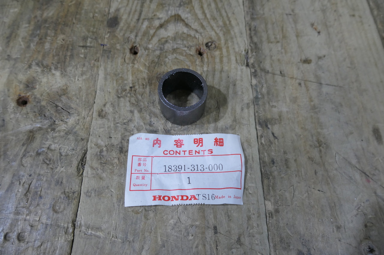 Honda TL125 TL125S ,Exhaust Joint, NOS Genuine Honda Part Number 18391-313-000