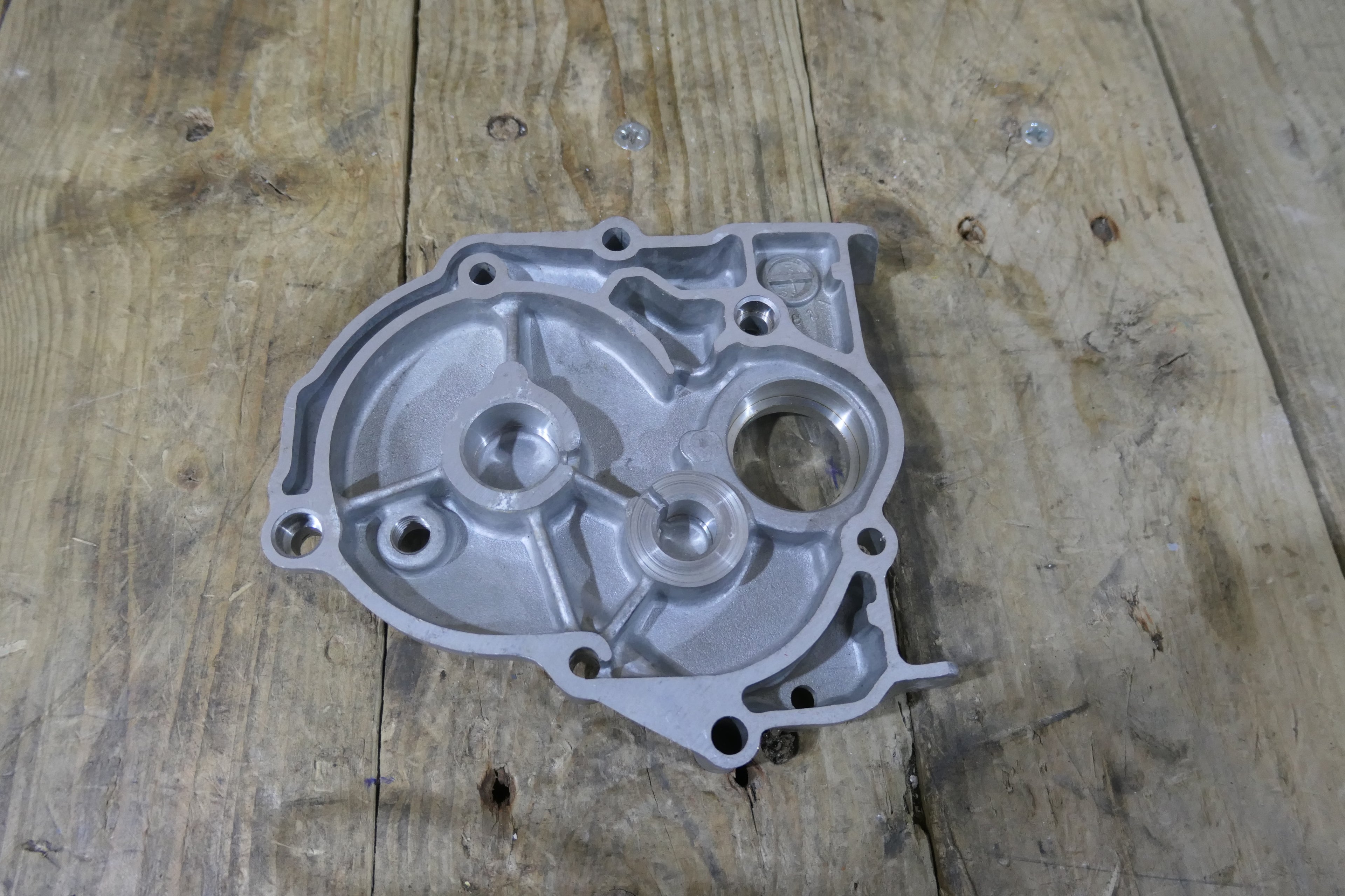 Honda NS50D ,Transmission Case Cover, Genuine Honda Part Number 21301-GA7-010