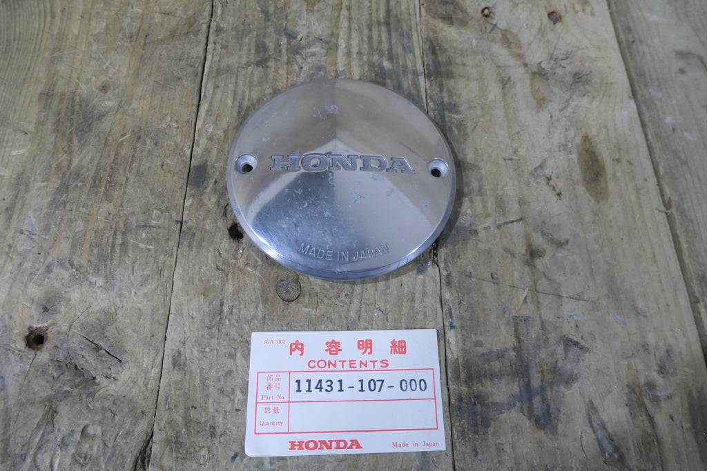 Honda CB100 SL100 CD125 CL100 ,Alternator Cover, Genuine Part Number 11431-107-000