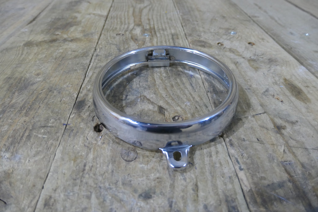 Honda SS50E ,Headlight Rim, Genuine NOS Honda Part Number 33101-028-823
