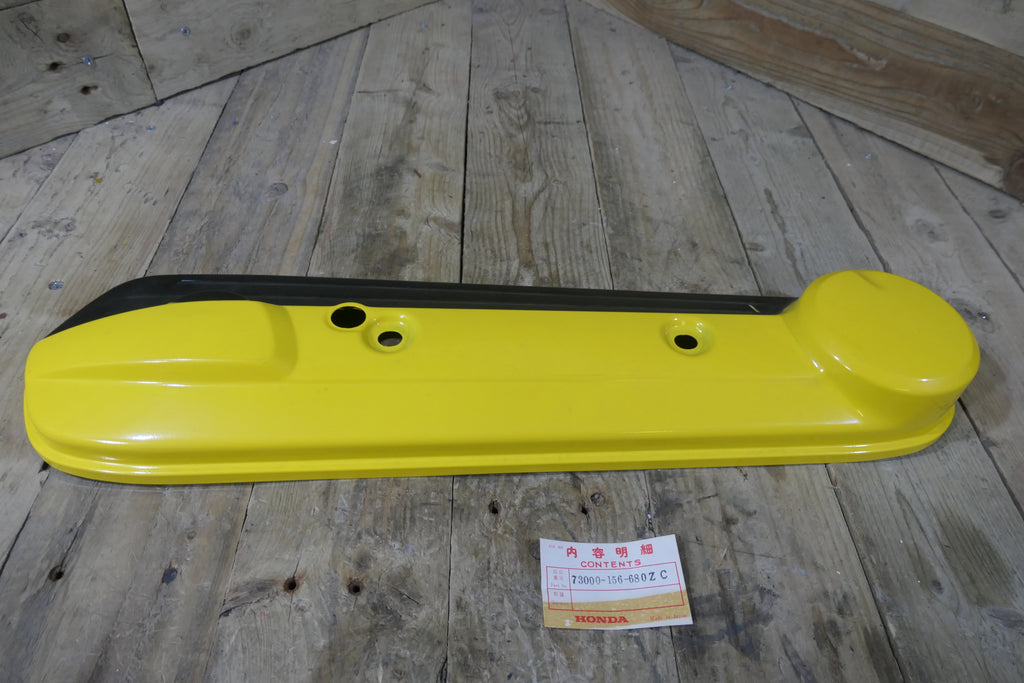 Honda NF75, Yellow Belt Cover NOS, Genuine, 73000-156-680
