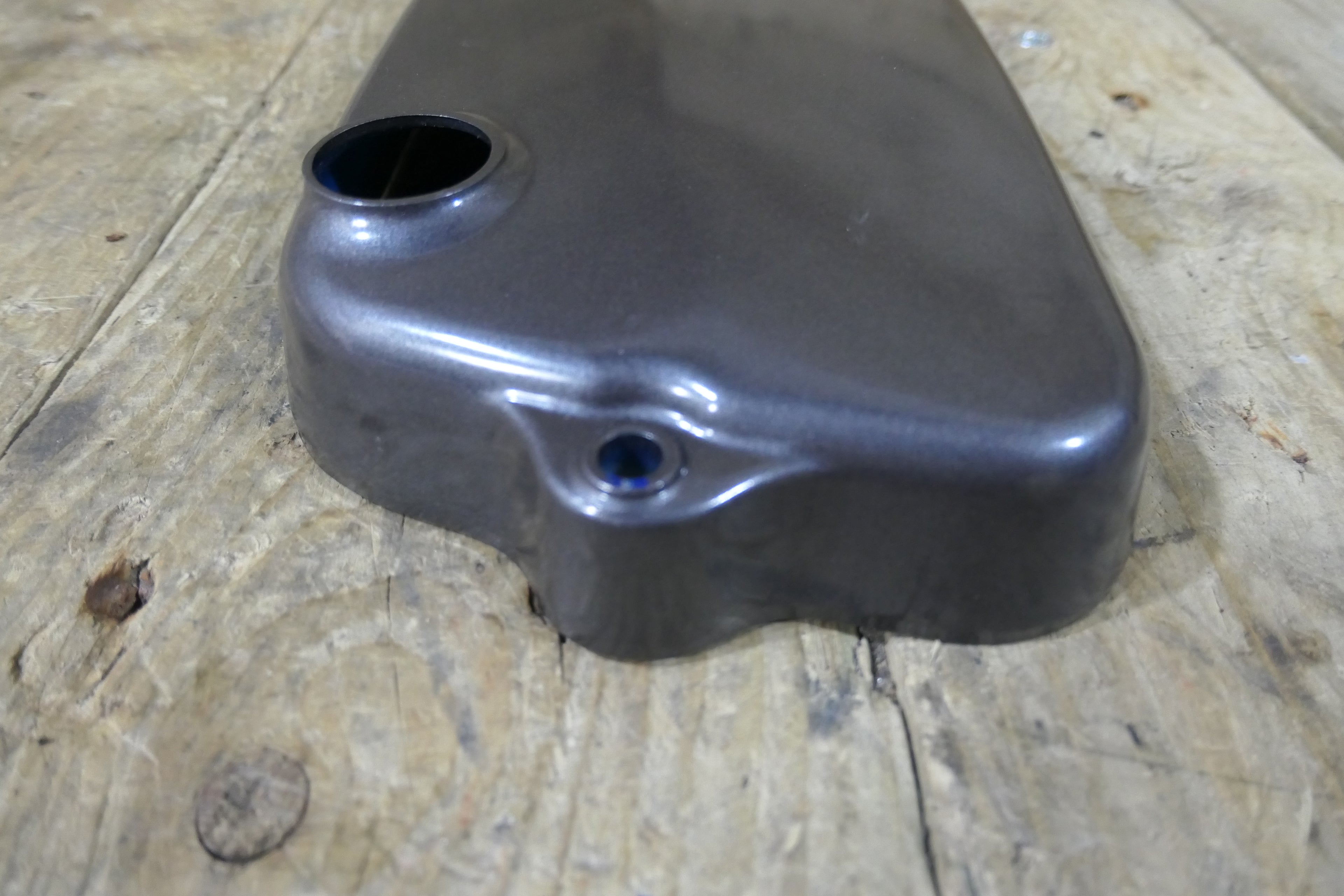 Honda CD175 Sloper ,Black Tool Box Cover, Genuine NOS Part Number 83500-230-030