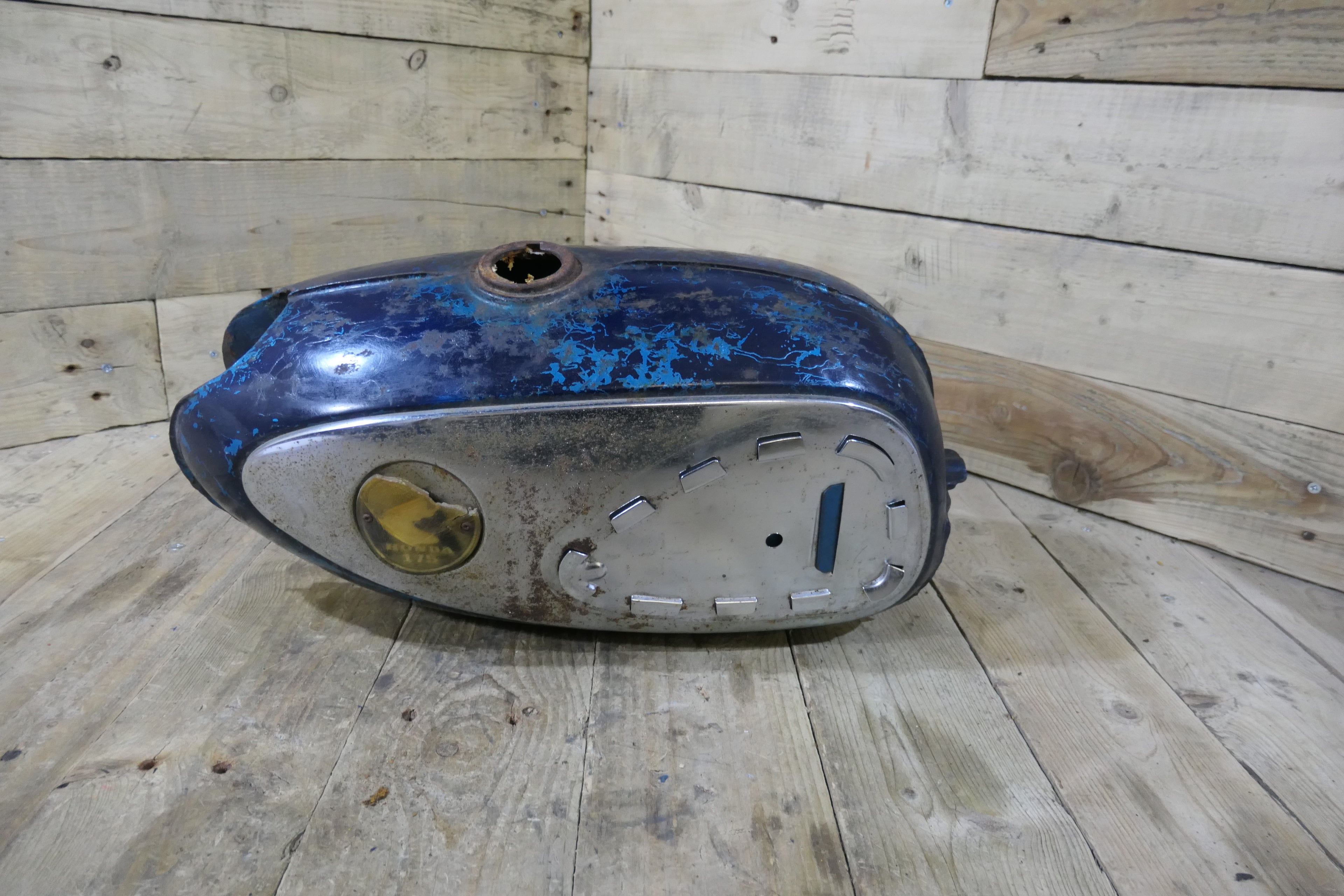 Honda 175 Sloper ,Fuel Tank Used Part,