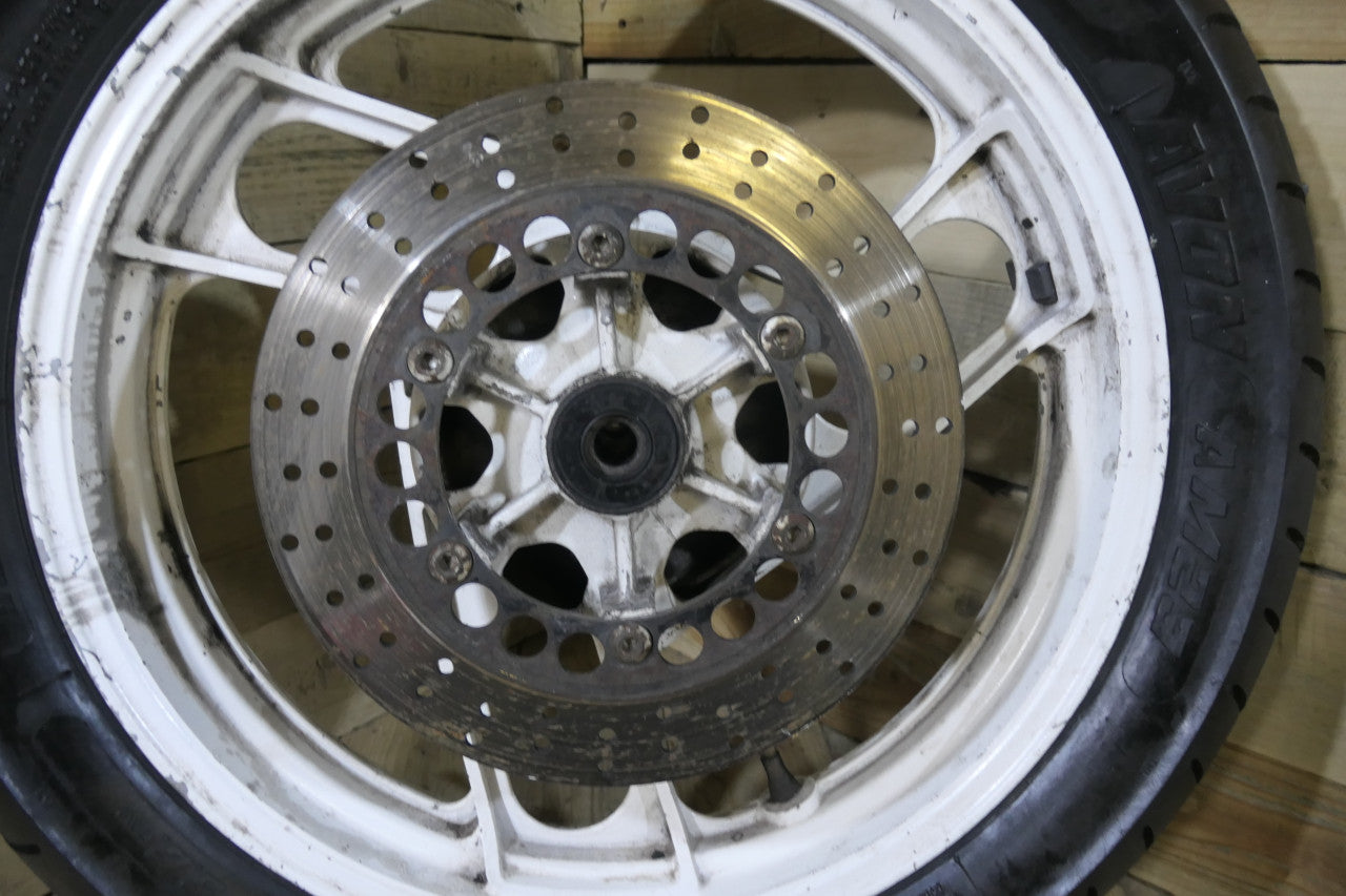 Suzuki GS500 ,Rear Wheel, with Disc and Tyre ( Used )