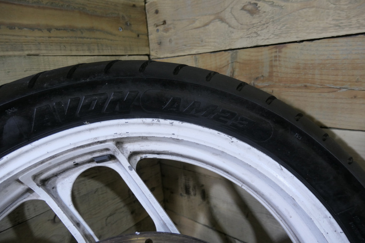 Suzuki GS500 ,Rear Wheel, with Disc and Tyre ( Used )
