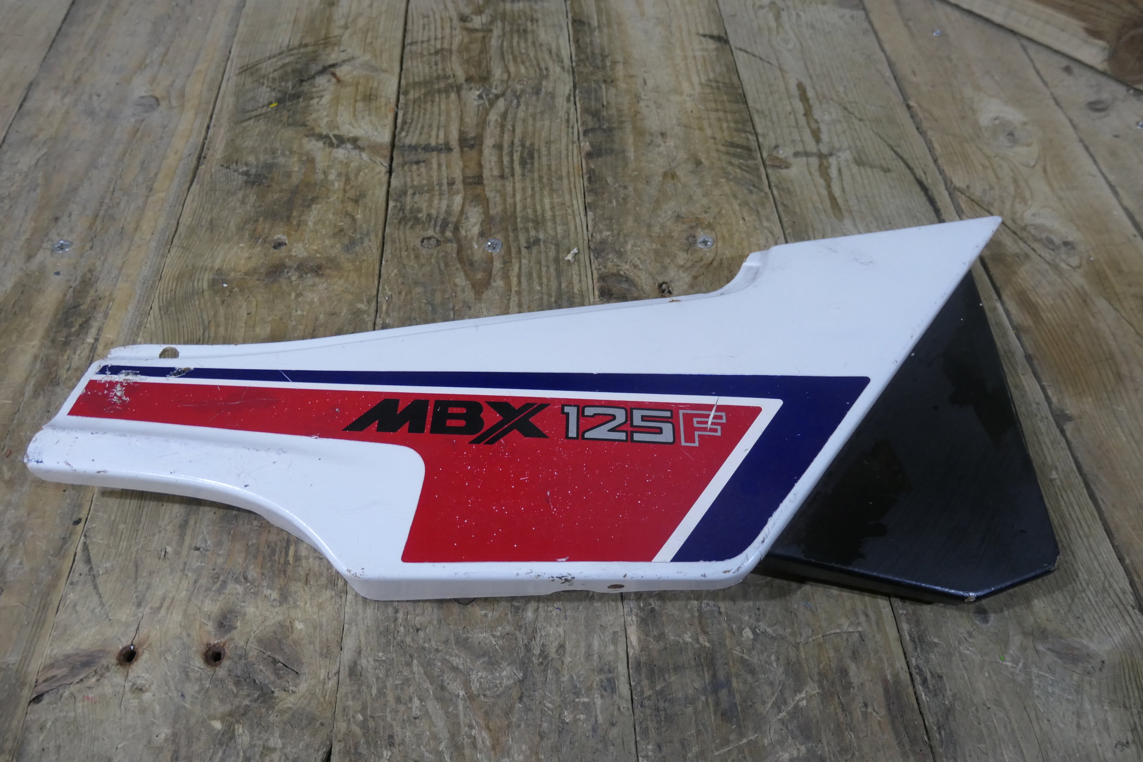 Honda MBX 125F ,Side Panel Set, Used parts some marks